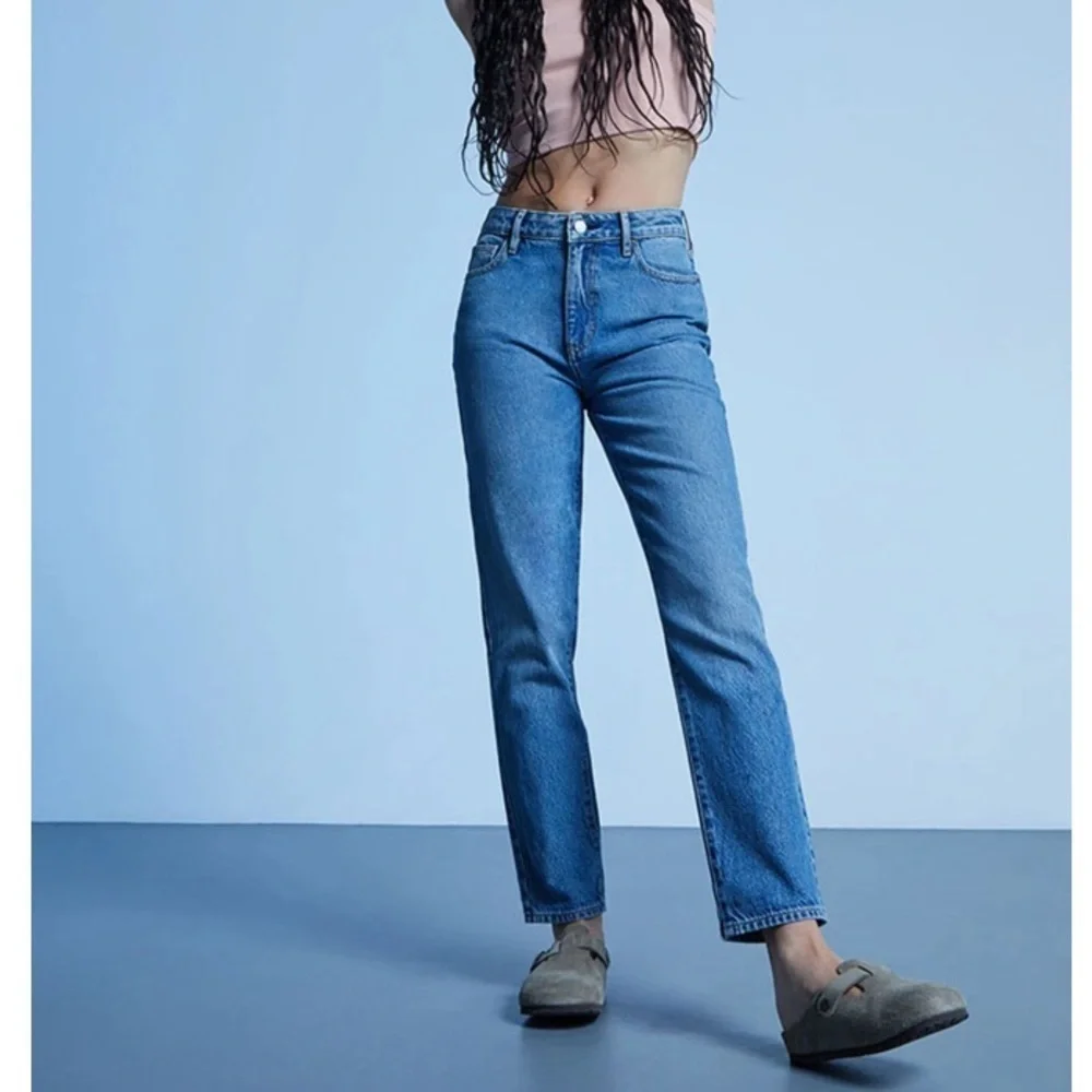 PacSun Mom Jean Medium Light Wash High Rise Jeans Size 25 - Picture 9 of 15
